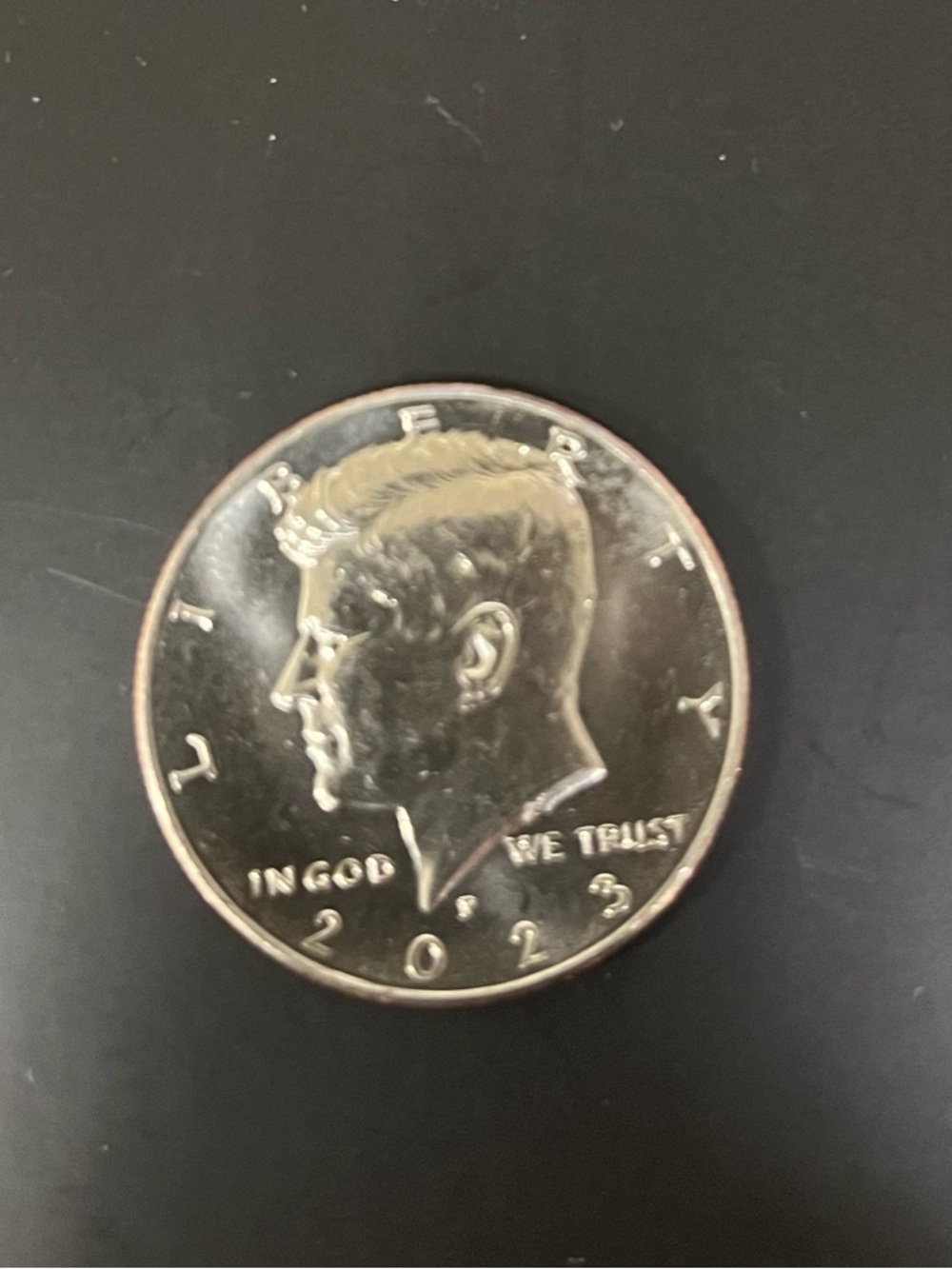 2023 Kennedy Half Dollar Coin - Silver Tone